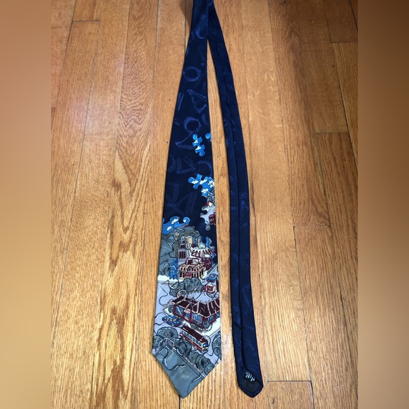 RARE Vintage 1994 McDonald’s Puzzle Pieces Tie - Picture 4 of 12